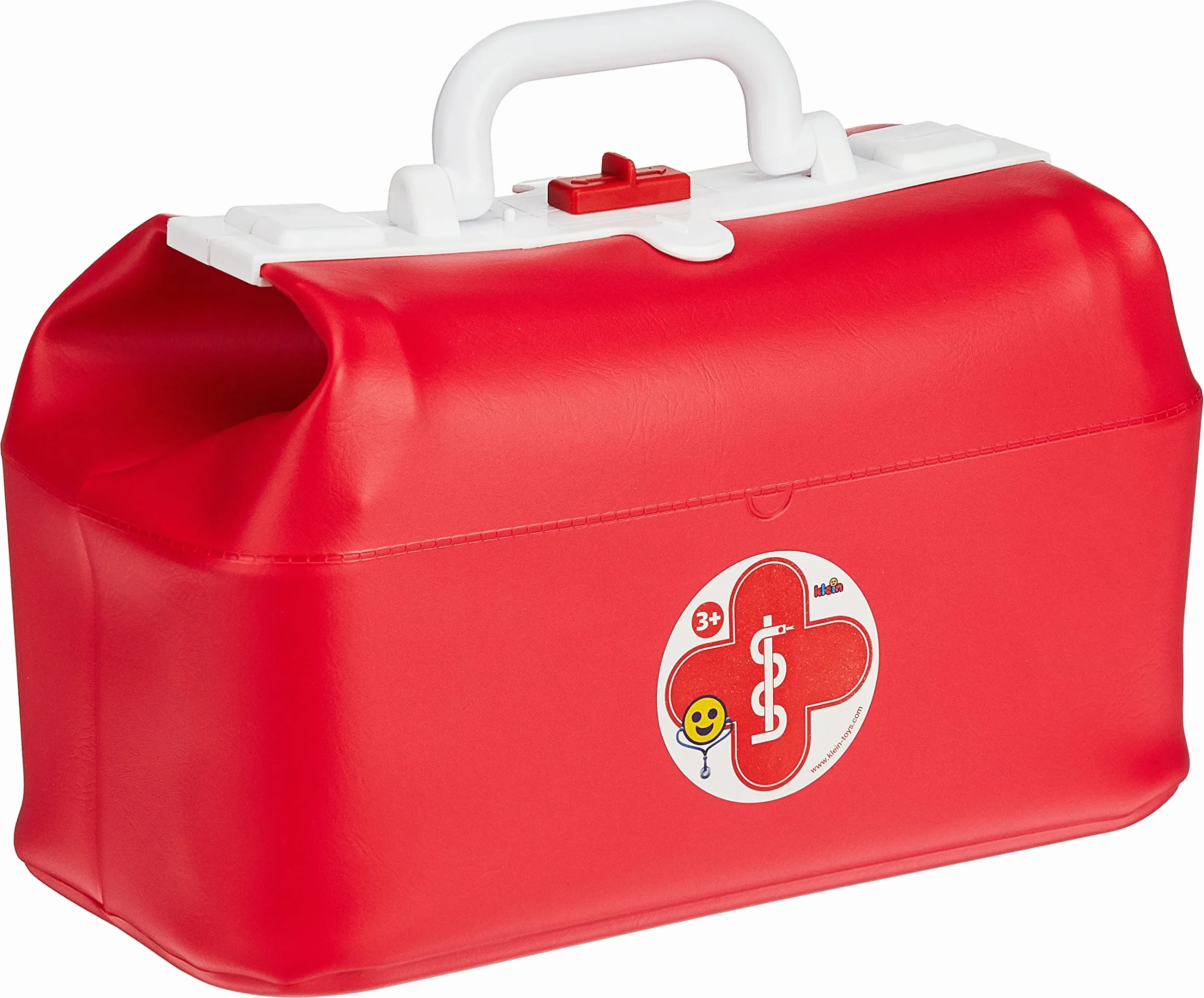 Theo Klein 4647 Borsa da Dottore I Borsa Resistente con Molti Strumenti a Misura di Bambino I Include stetoscopio, siringa, termometro e Molto Altro, I Giocattoli per Bambini dai 3 Anni in su