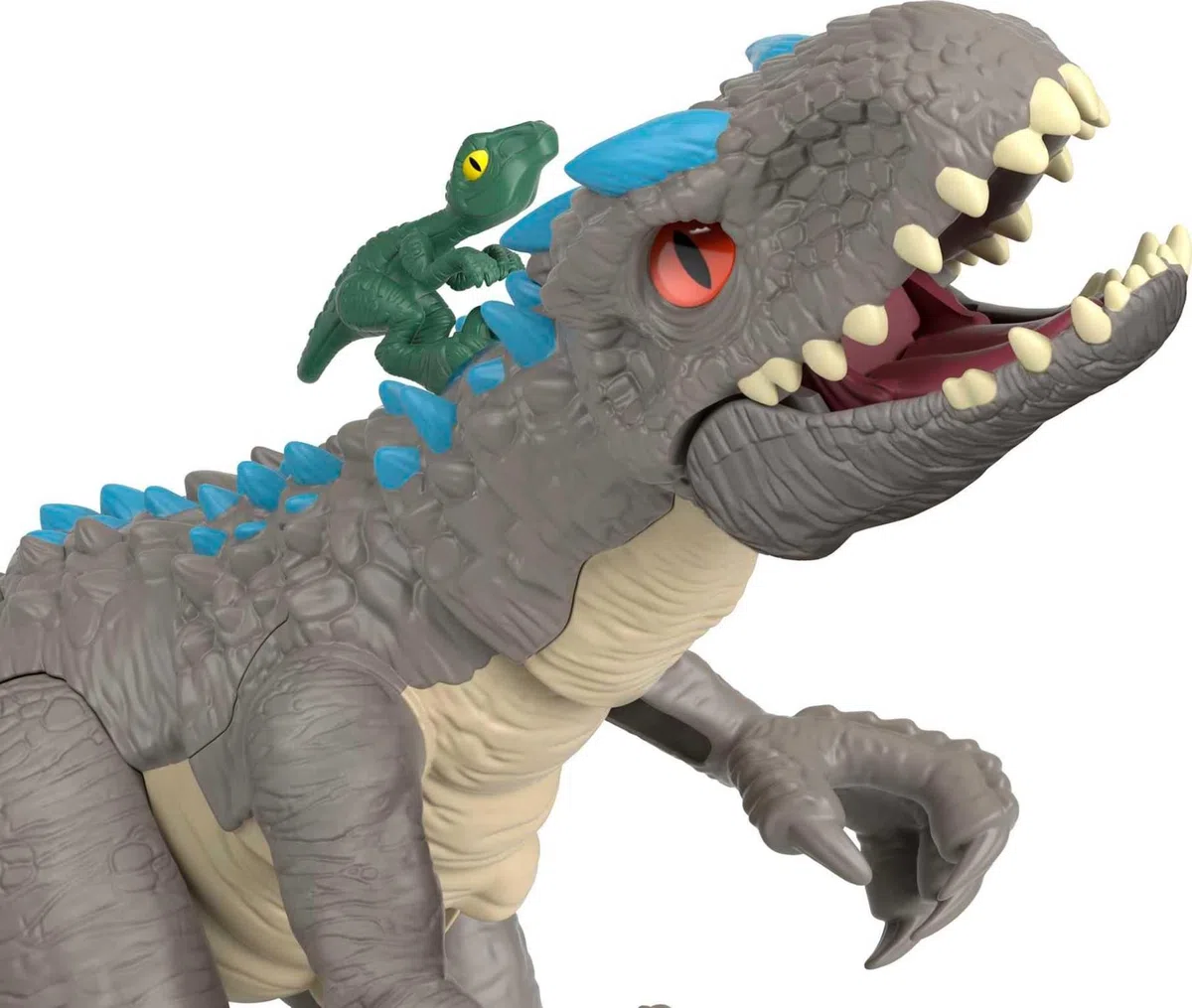 Imaginext- Dinosauro Indominus Rex, Morde e Si Muove, Giocattolo per Bambini 3+Anni, GMR16