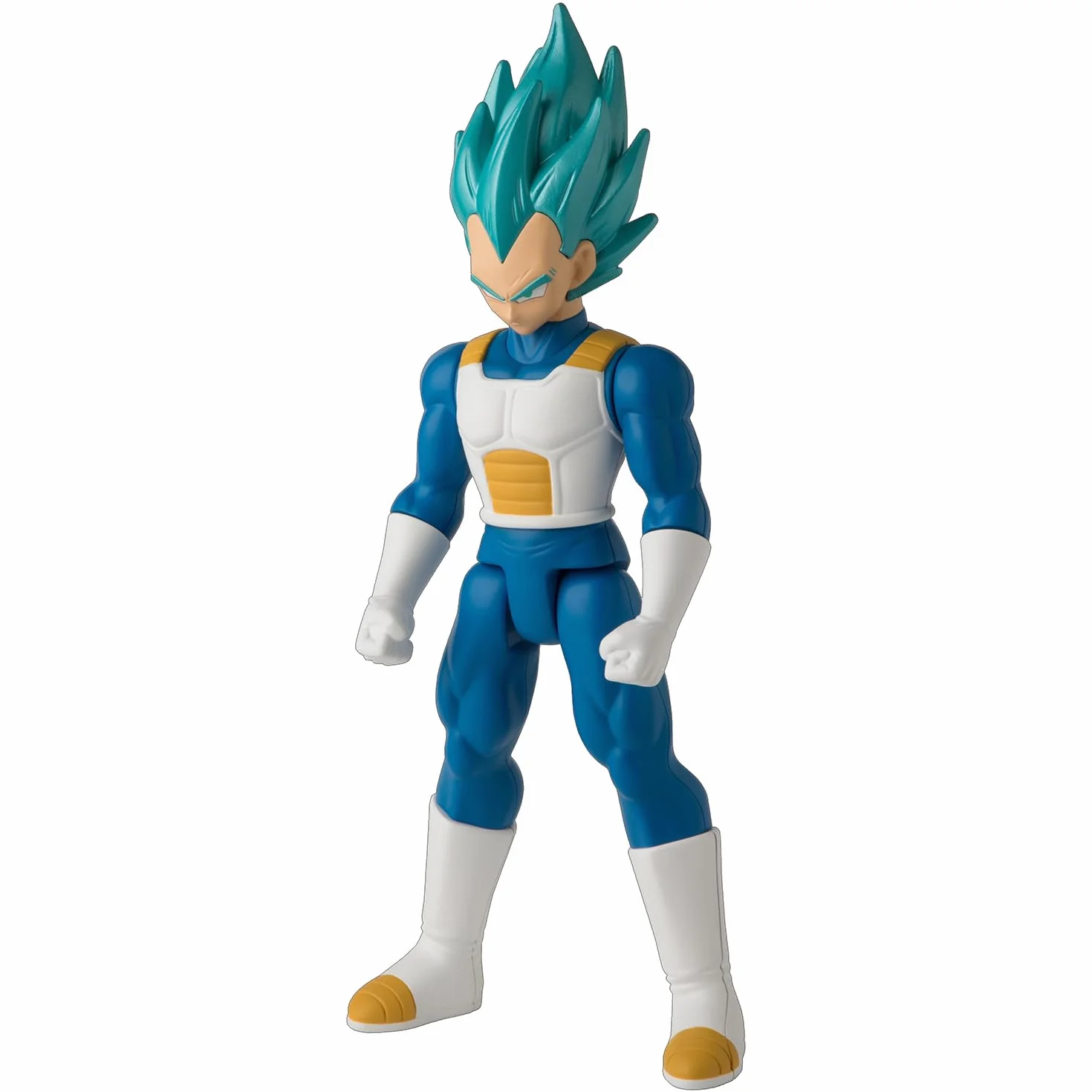 Dragon Ball Super Bandai Figurina Géante Limit Breaker 30 cm - Super Saiyan Vegeta Blue - Licenza ufficiale - Grande Figurina Vegeta articolata - Giocattolo per bambini 4 anni e + - 36732