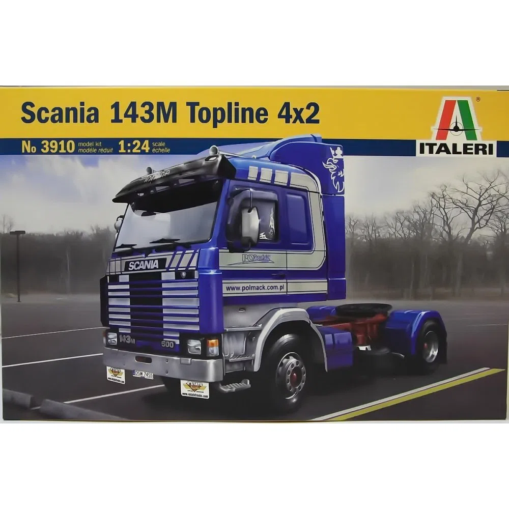 Italeri 3910 - Scania 143m Topline 4x2 Model Kit Scala 1:24