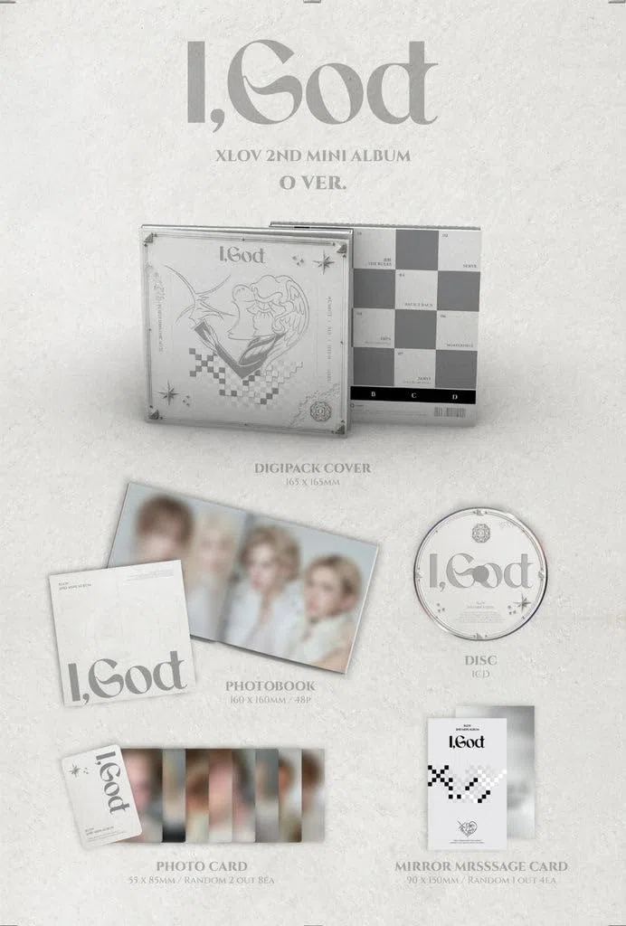 XLOV - 2nd Mini Album I,God (O ver.)