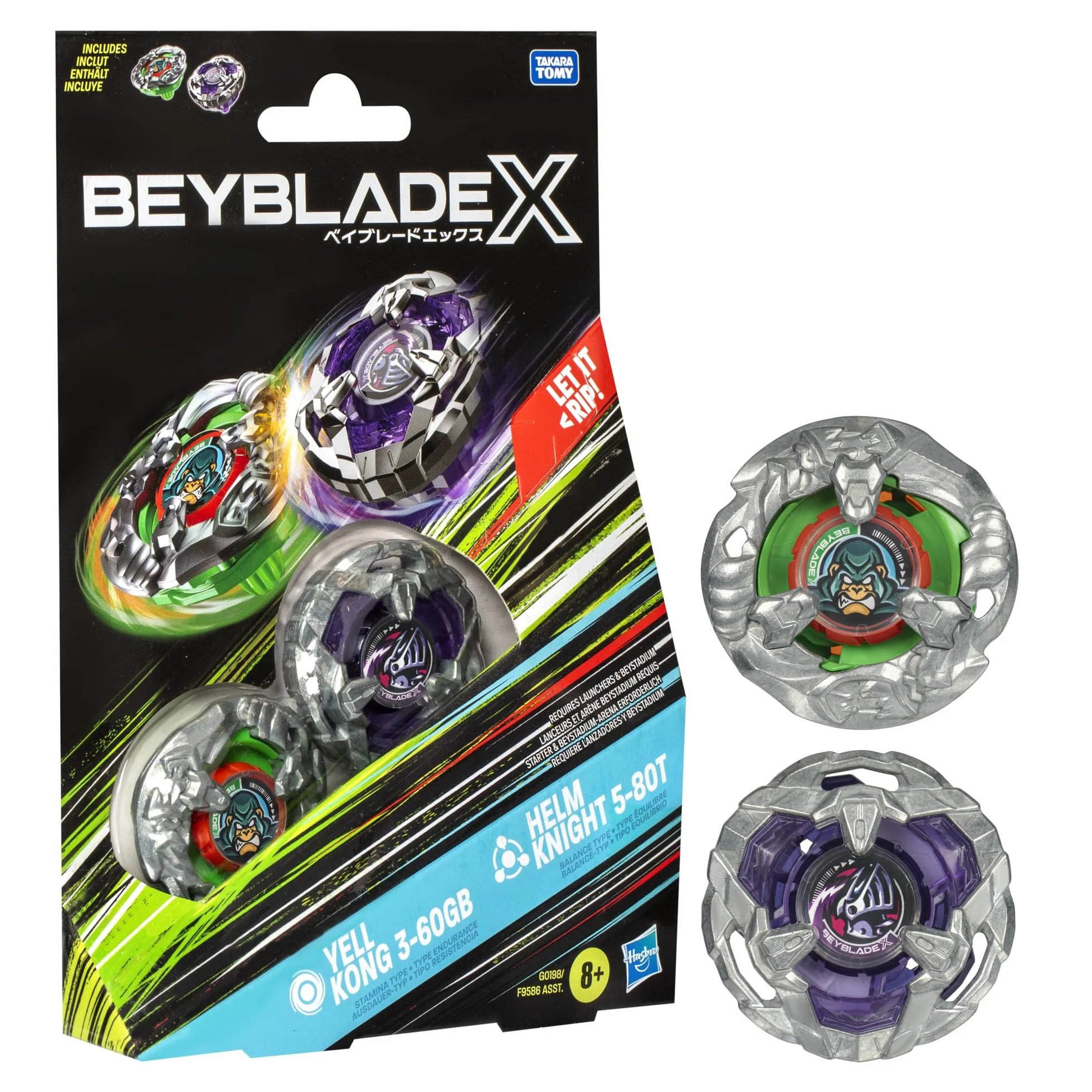BEYBLADE BBX YELL KONG HELM KNIGHT
