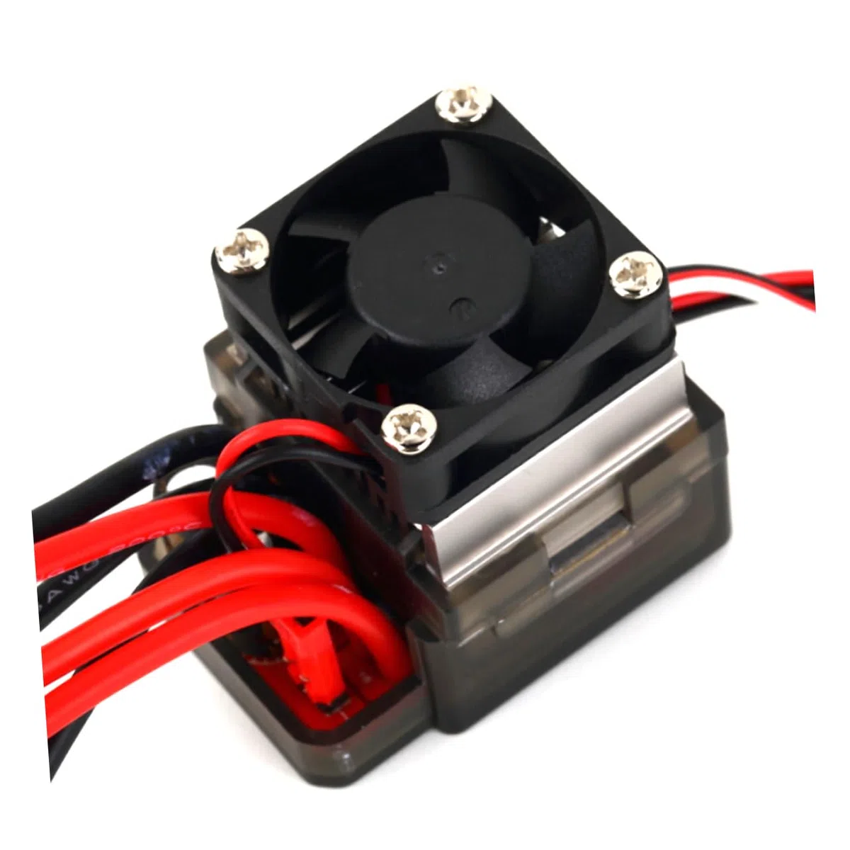 2 16 V 320 A Brushless ESC Regolatore elettronico con ventola di raffreddamento e funzione frenante per auto RC e barche controllo ad alte prestazioni per veicoli modello