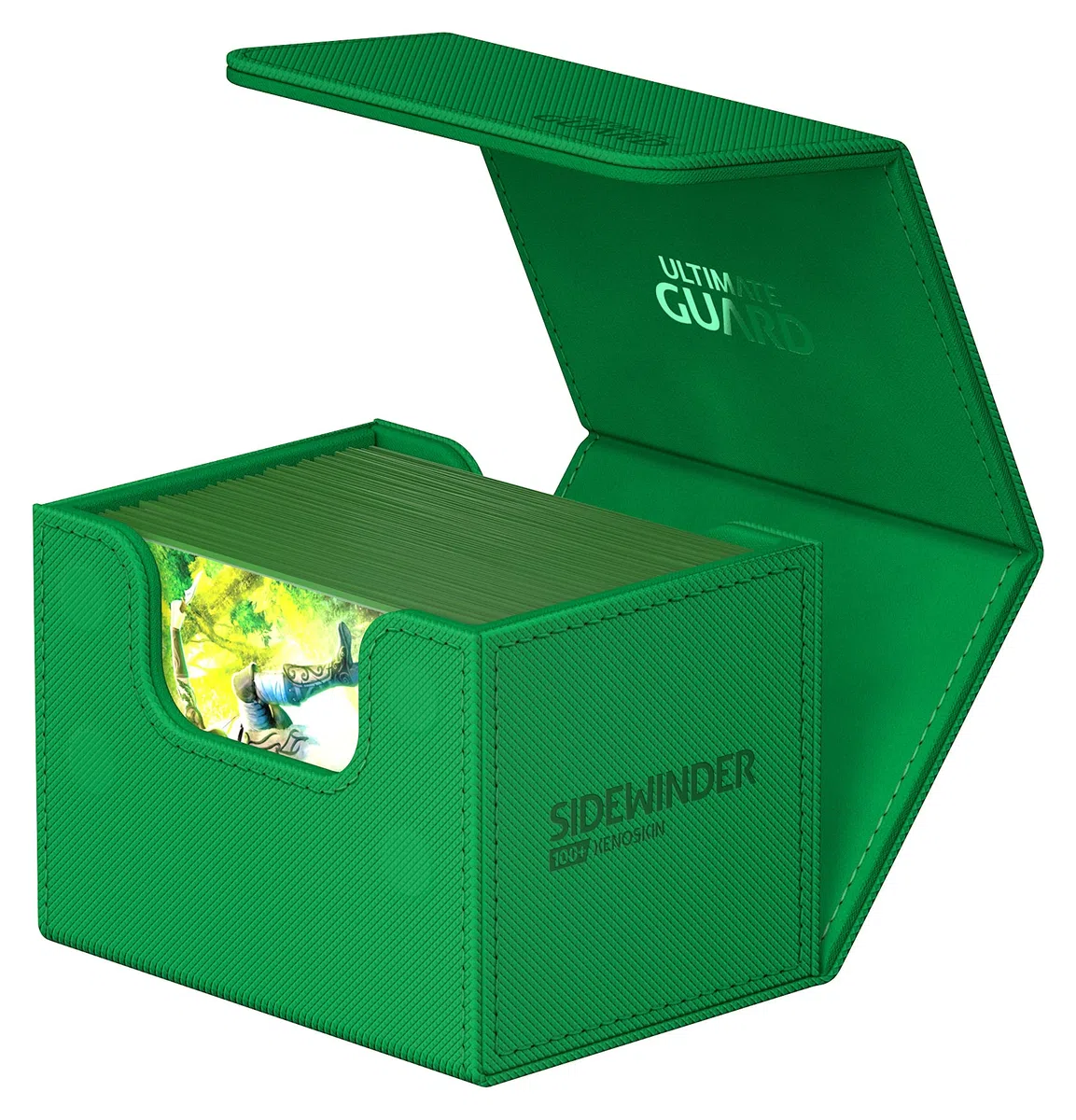 Ultimate Guard Sidewinder 100+ XenoSkin Monocolor Verde