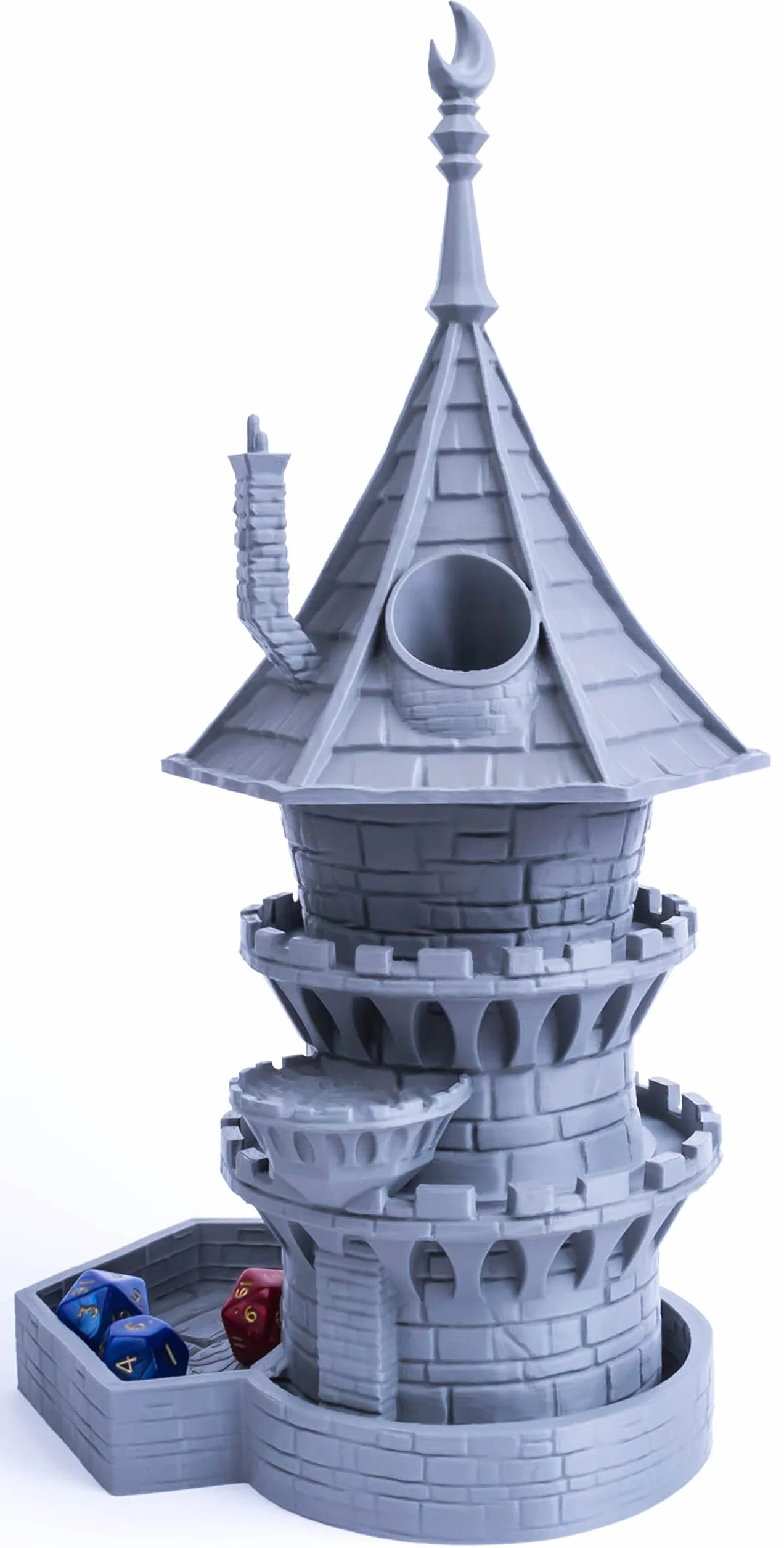 Torre per Dadi 3D Vikings Mago, Perfetta Torre per Dadi per Dungeons and Dragons, Giochi da Tavolo RPG, Giochi con Miniature e Giochi di Società