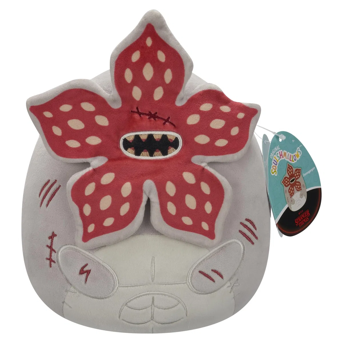 Squishmallows Originale Stranger Things. Peluche D'Artagnan, 20 cm. Ufficiale di Jazwares (Piccolo)