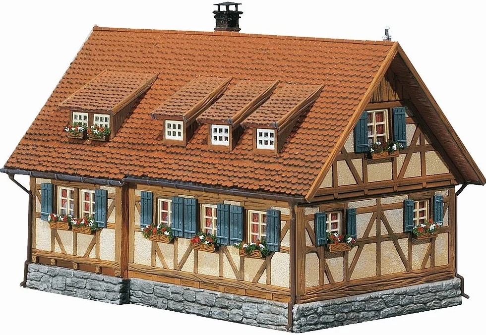 Faller - Edificio per modellismo ferroviario N Scala 1:160 [Importato dalla Germania]