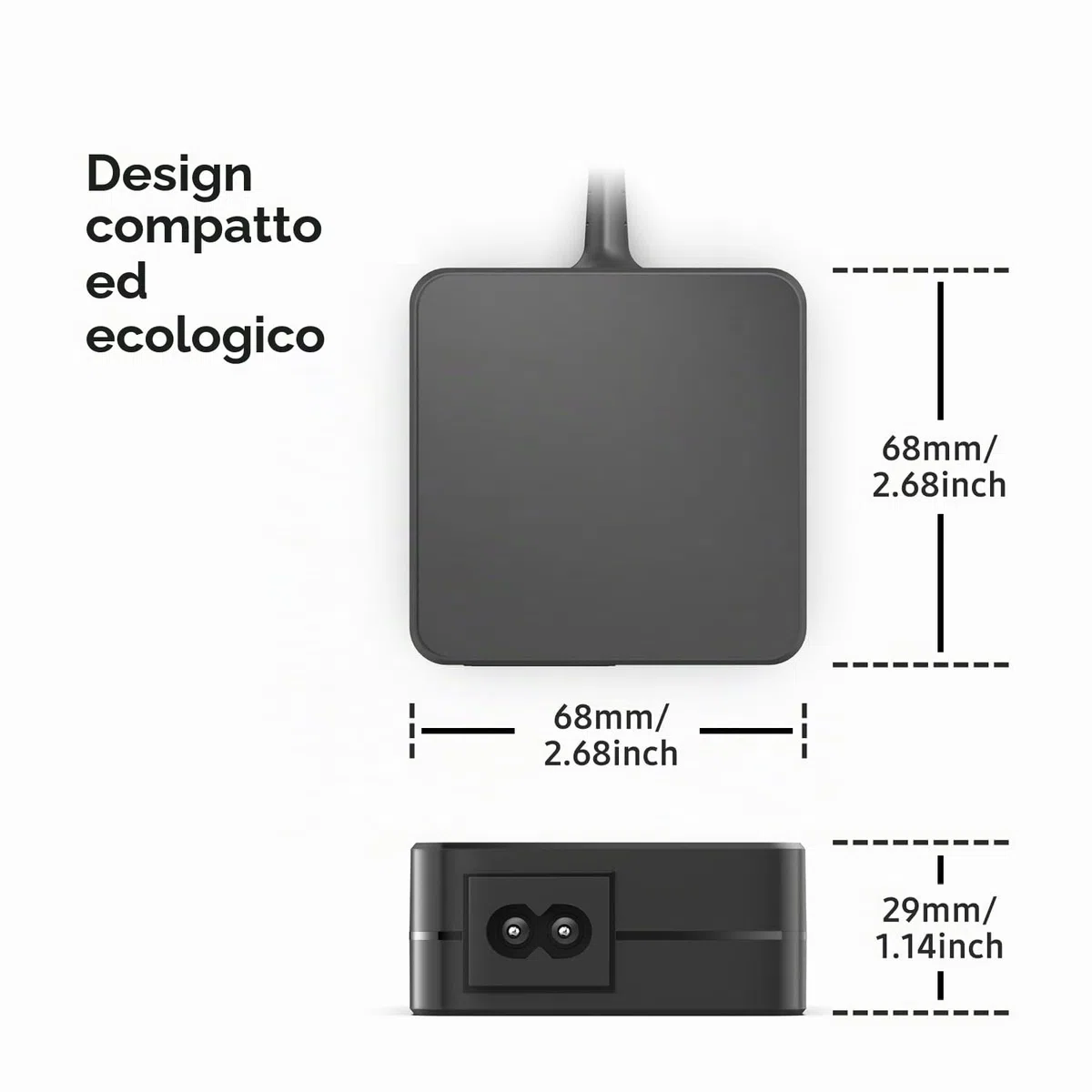 TAIFU 65W USB C Caricabatterie per Drone DJI Neo, Mini 4K, Mavic 3 Classic, Pro, Cine, Air 3, Avata, Mini 2 SE, Goggles 2 Alimentatore