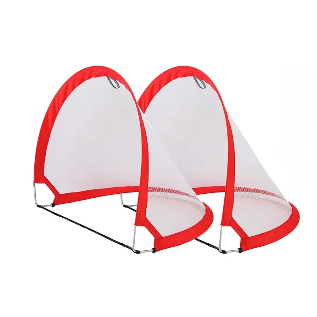 Bandito FunHockey - Set da porta con borsa per il trasporto in diverse misure, semicircolare e quadrata, per hockey su strada, per bambini e ragazzi