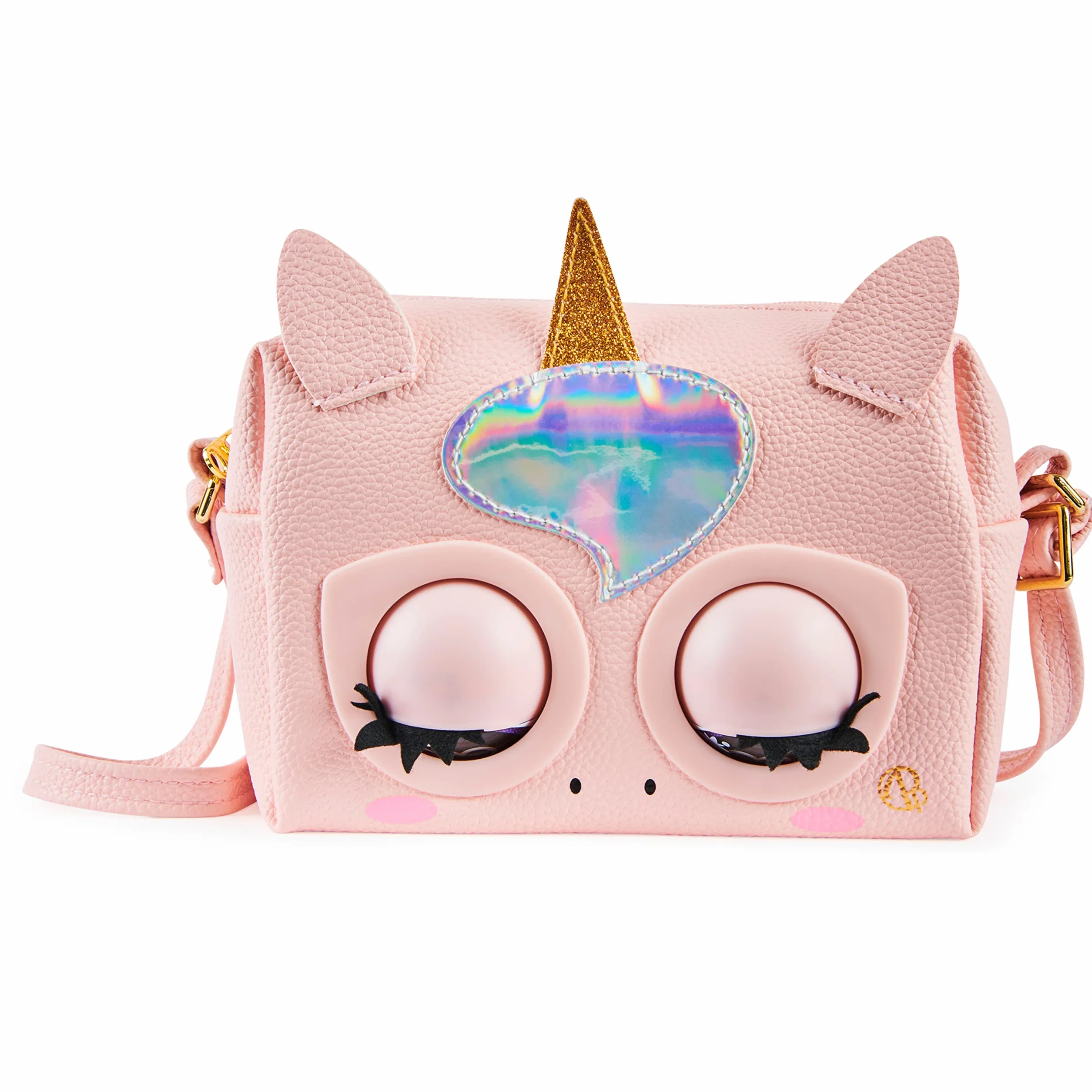 Purse Pets, Borsetta Unicorno, Borsetta Interattiva in Versione Unicorno per Bambina con oltre 30 Suoni e Reazioni, Giocattoli per Bambine, 5+ Anni