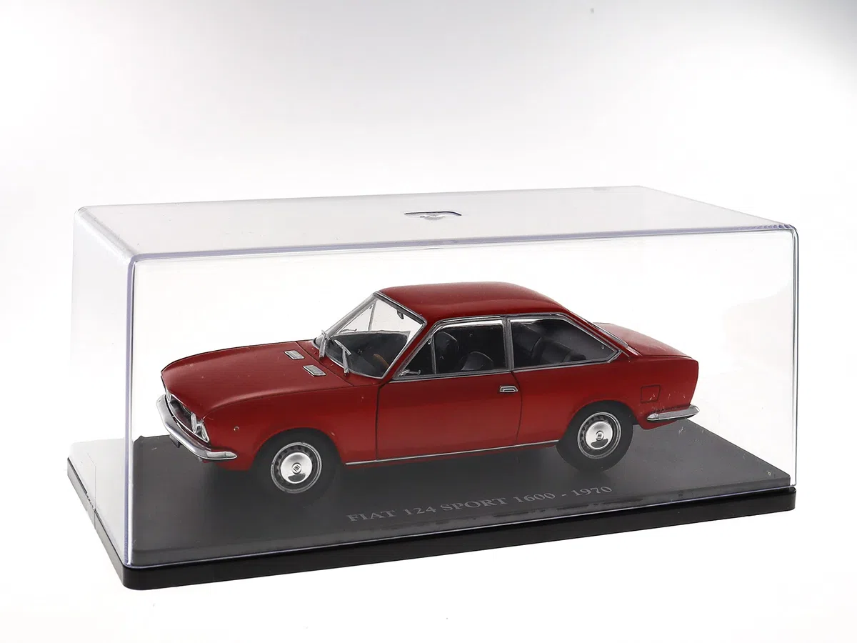 OPO 10 Modellino Auto da Collezione 1/24 Compatibile con Fiat 124 Sport 1600-1970 - VC008
