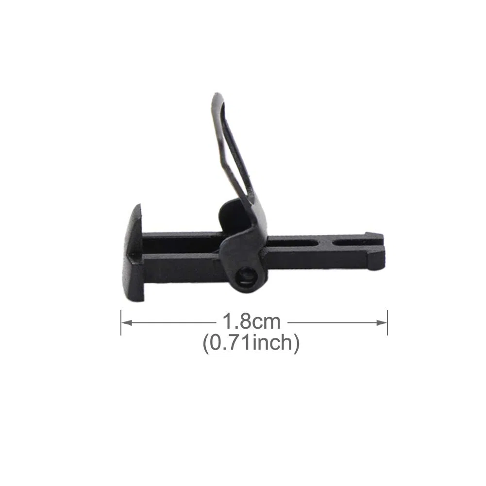 Evemodel 12 Pezzi Ganci Treni in Miniatura Scala HO Ganci DIY Modello Knuckle a Molla HP1087