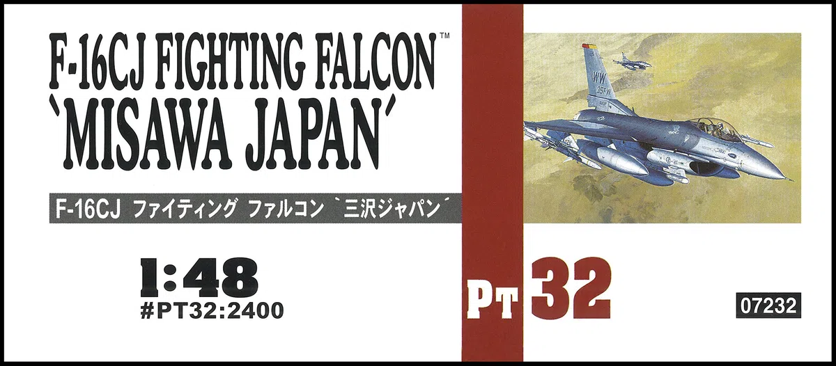 Hasegawa Kit Modello F-16CJ Fighting Falcon in Scala 1:48