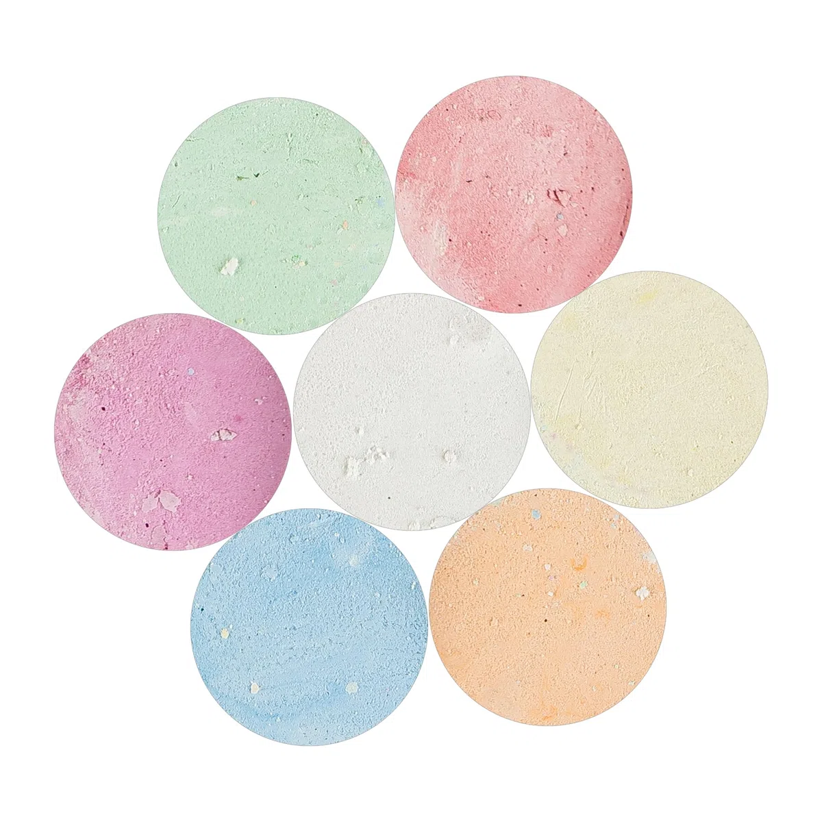 Idena 90442 - Gesso Stradale in Secchiello con Manico, 12 scatole con 20 Bastoncini ciascuna in 7 Colori, Gesso Stradale per dipingere Asfalto, pavimentazione o Cemento