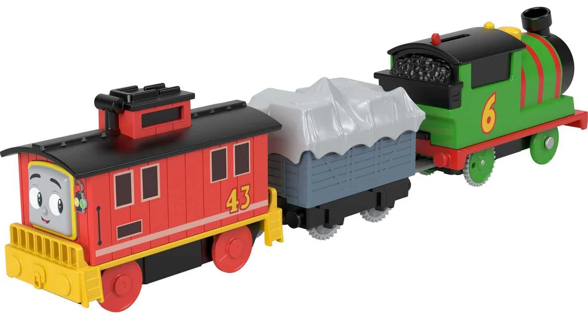 Thomas & Friends- HHN44 Treni prescolari & Treno Set, Multicolore