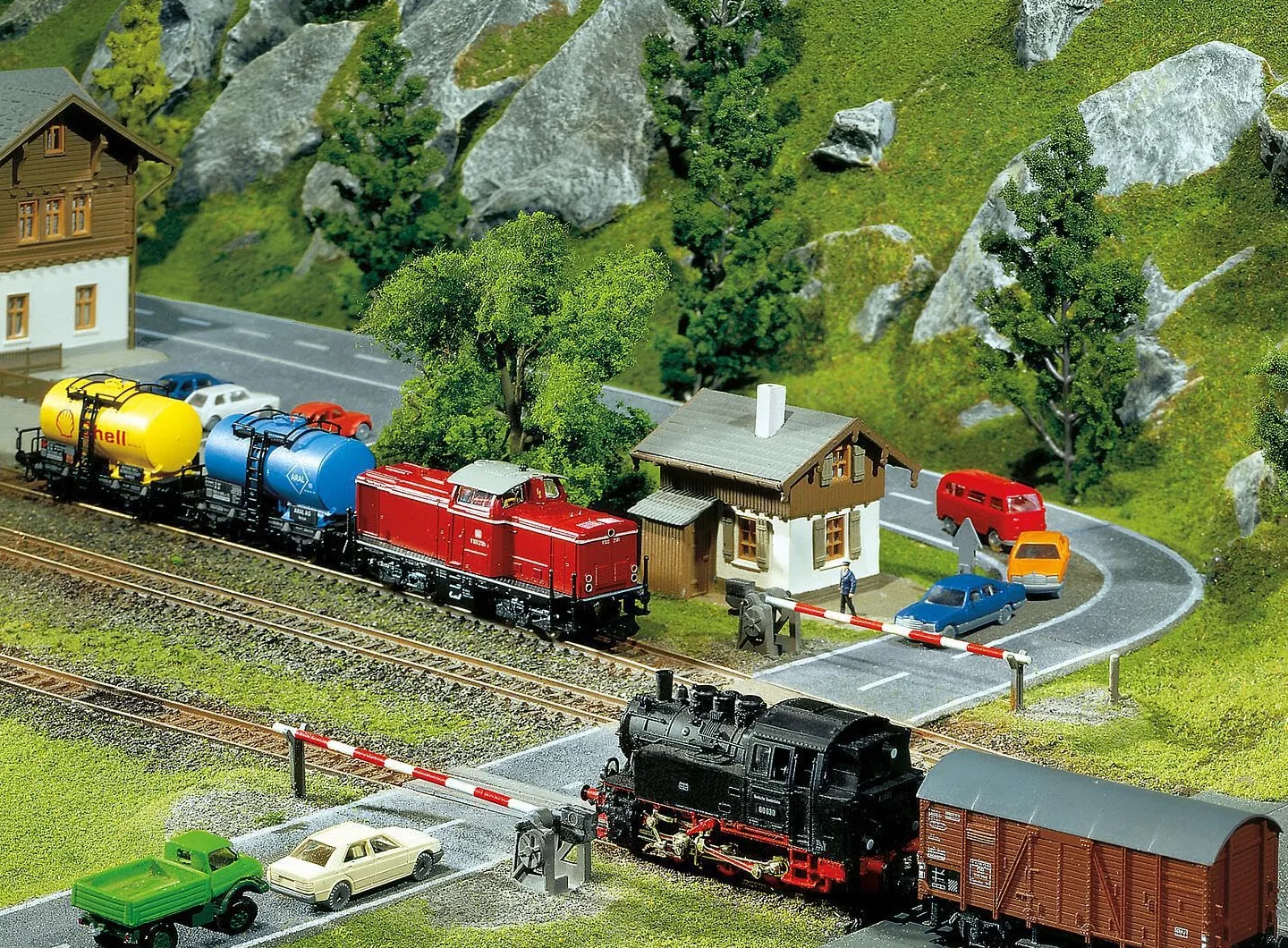 282730 - Faller Z - Bahnübergang [Giocattolo]