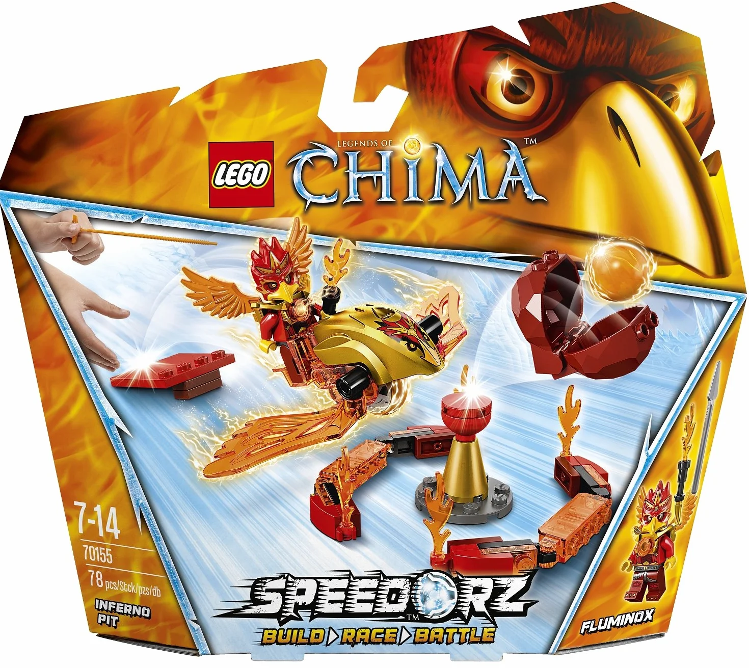 LEGO 70155 - Chima Fossa Infernale