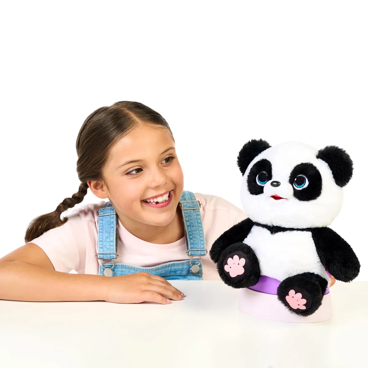 Little Live Pets My Baby Panda ChuChu | Panda interattivo con Oltre 50 Suoni e reazioni; si muove le zampe, Fatto e ride; Contiene un barattolo; ricomincia all'infinito (30 cm)