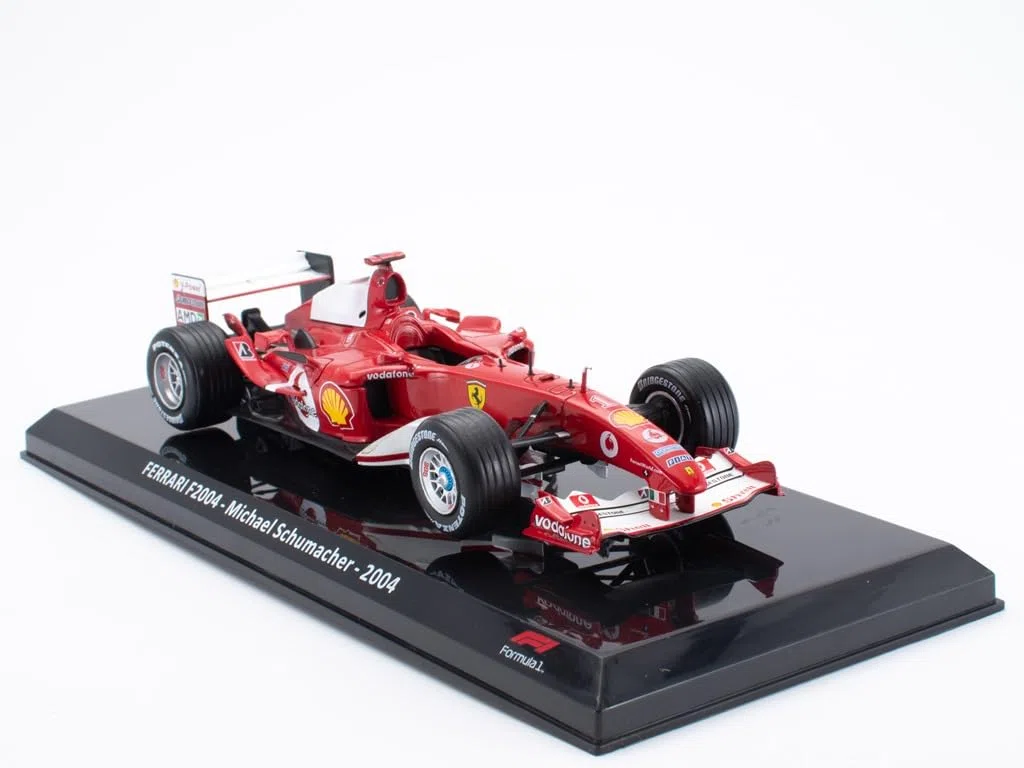 OPO 10 - Vettura di Formula 1 1/24 Compatibile con Ferrari F2004 - Michael Schumacher - 2004 - OR033