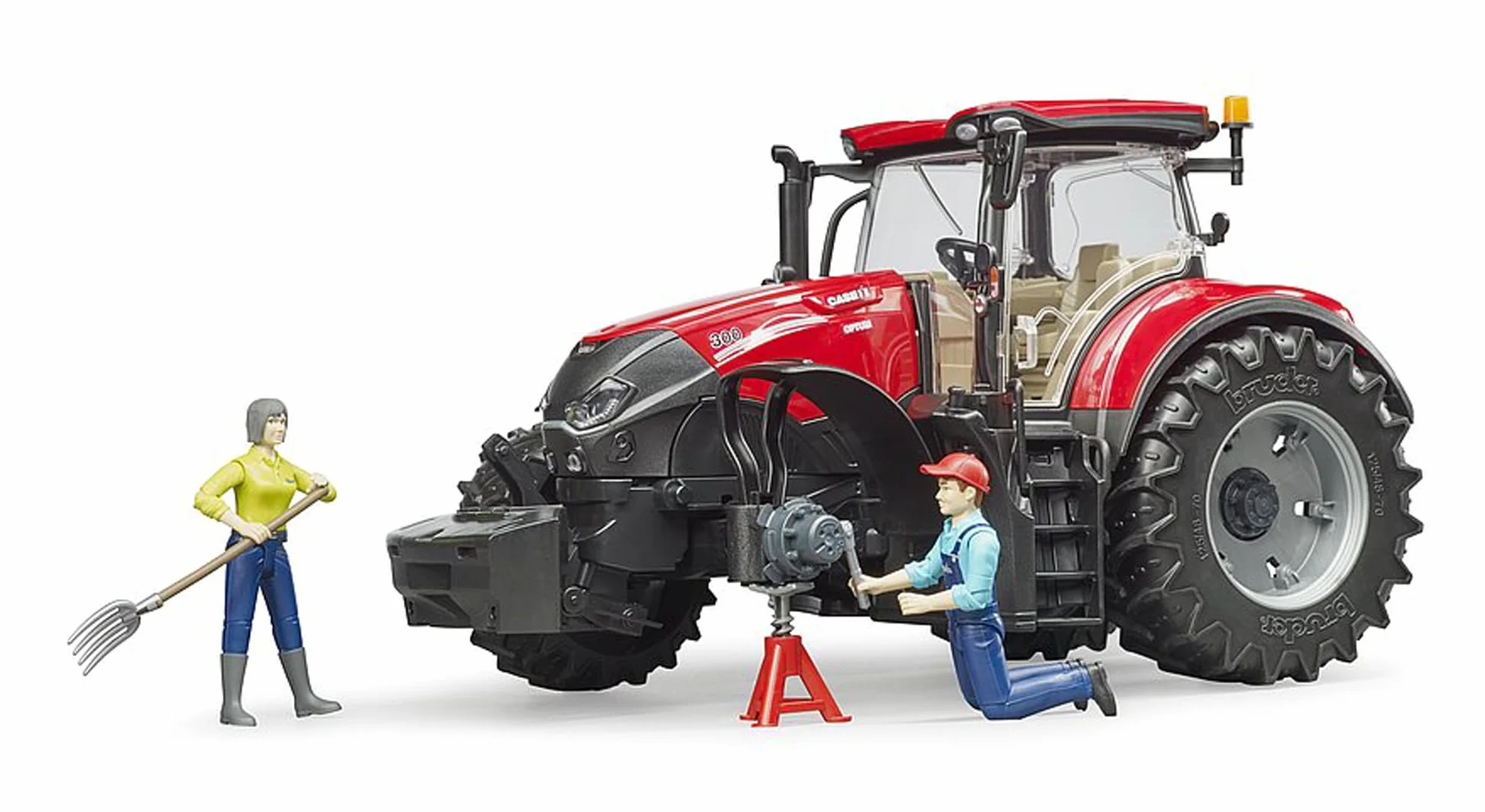 bruder 03190 - Case IH Optum 300 CVX, azienda agricola, trattore, veicolo