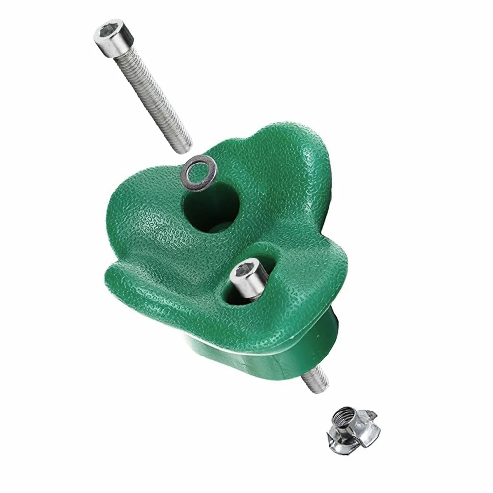 KINSPORY Prese Arrampicata Bambini, 10 Pezzi Prese d'arrampicata per pareti, Colorati, Incluso Materiale di Fissaggio, con Set di Viti