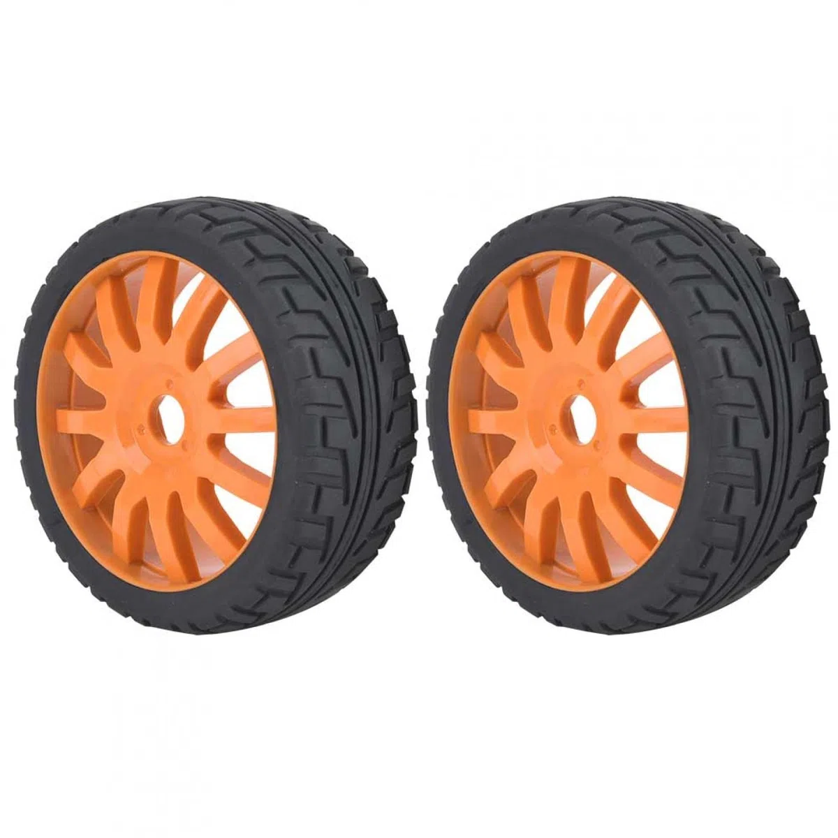 Pneumatici Auto Rc, 1/8 Fuoristrada Ruote Gommate e Veicoli Parti Ruota per Gomma del Camion Accessorio Buggy Corsa Pezzi in Modello di Telecomandato Carrello Ricambio Gomme Mozzo Wheel Anteriore