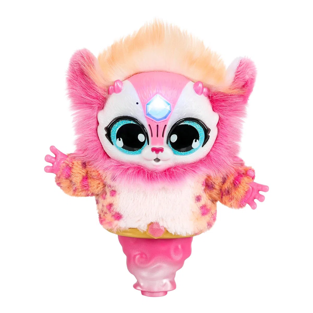 Magic Mixies Lampada Magica, Gioco Interattivo con Peluche Interattivo per Bambini, Giochi Bambina 3 Anni +, Anello Magico, Effetto Nebbia e Luci, Rosa MGX09100