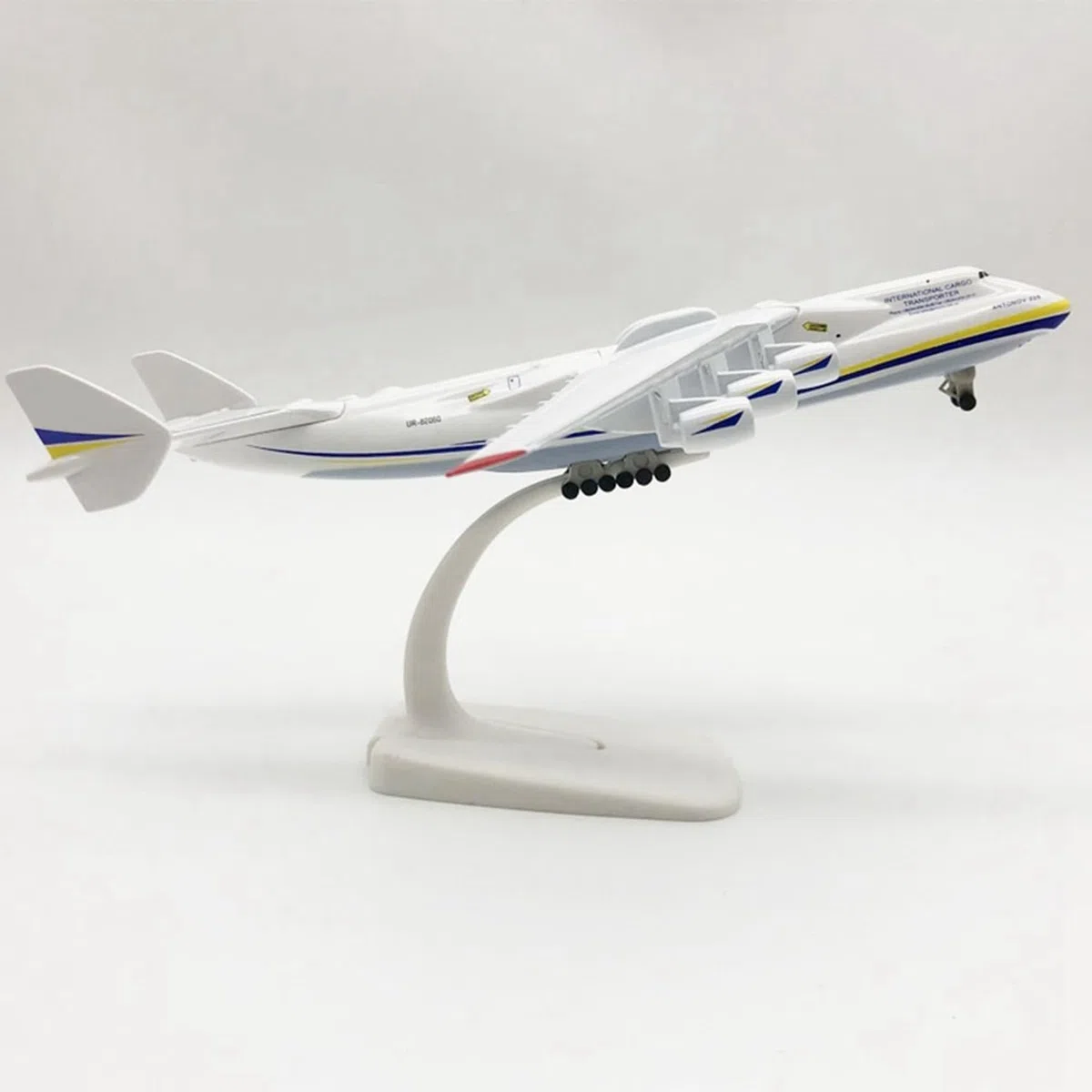 Jevina Giocattoli aerei da collezione, lega , Antonov An-225 Mriya, modello di aereo, replica in scala 1:400