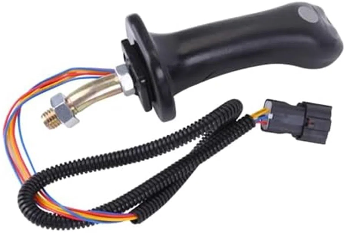 218-6118 Leva joystick a 2 pulsanti for escavatore, for minipala Caterpillar 216B 216 216B SERIE 216B3 226 226B 226B3 Kit joystick for escavatore con maniglia a 2 pulsanti 2186118, CA2186118 L