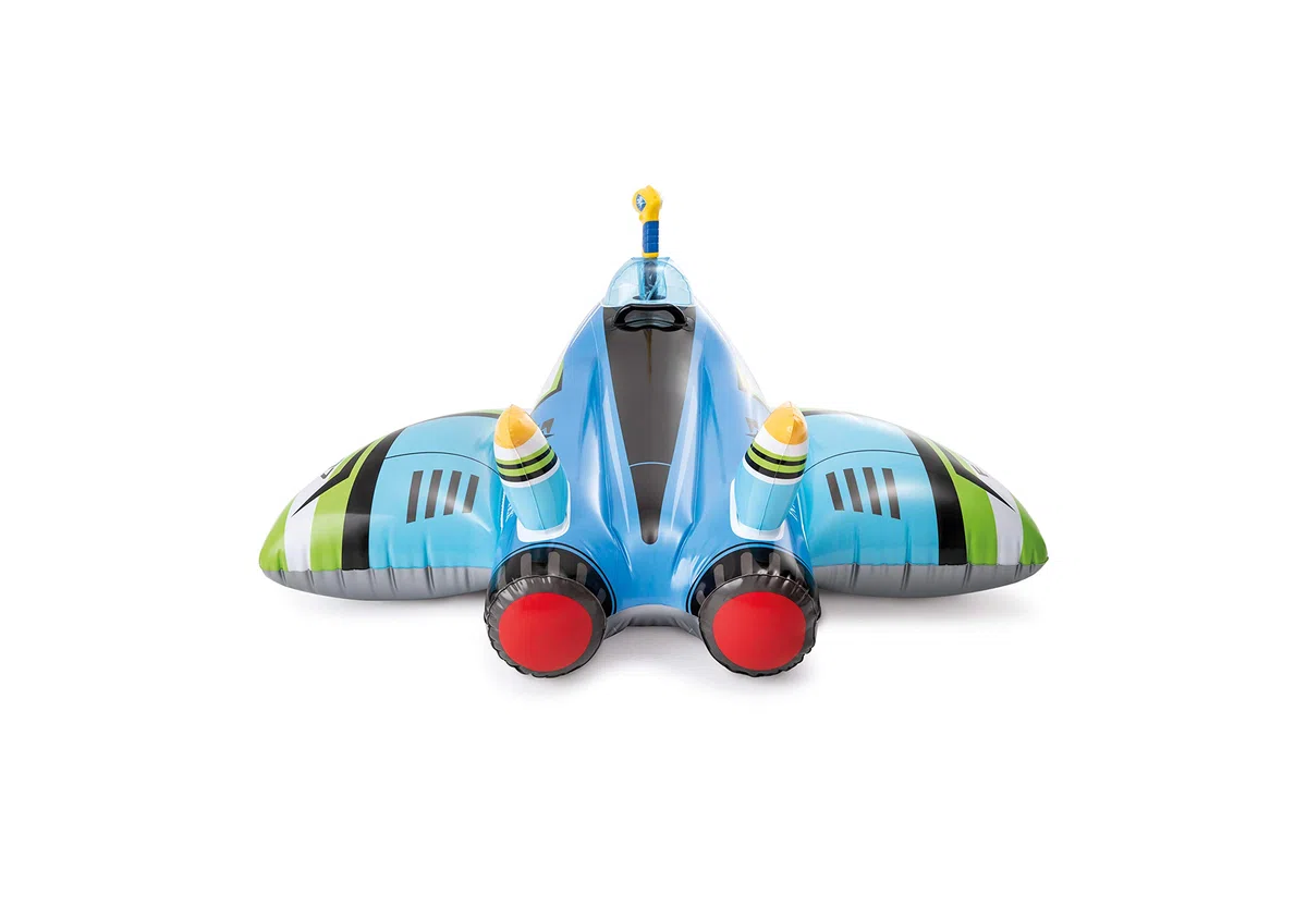 Intex Pistola ad Acqua Aereo 116,8 x 116,8 cm, per Bambini dai 3 anni in su, 1 galleggiante, colore può variare