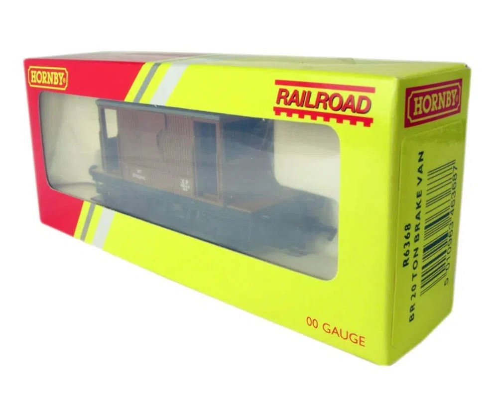 Hornby - R6368 Railroad BR 20 TON 00 Gauge Freno Van - Era 4 5