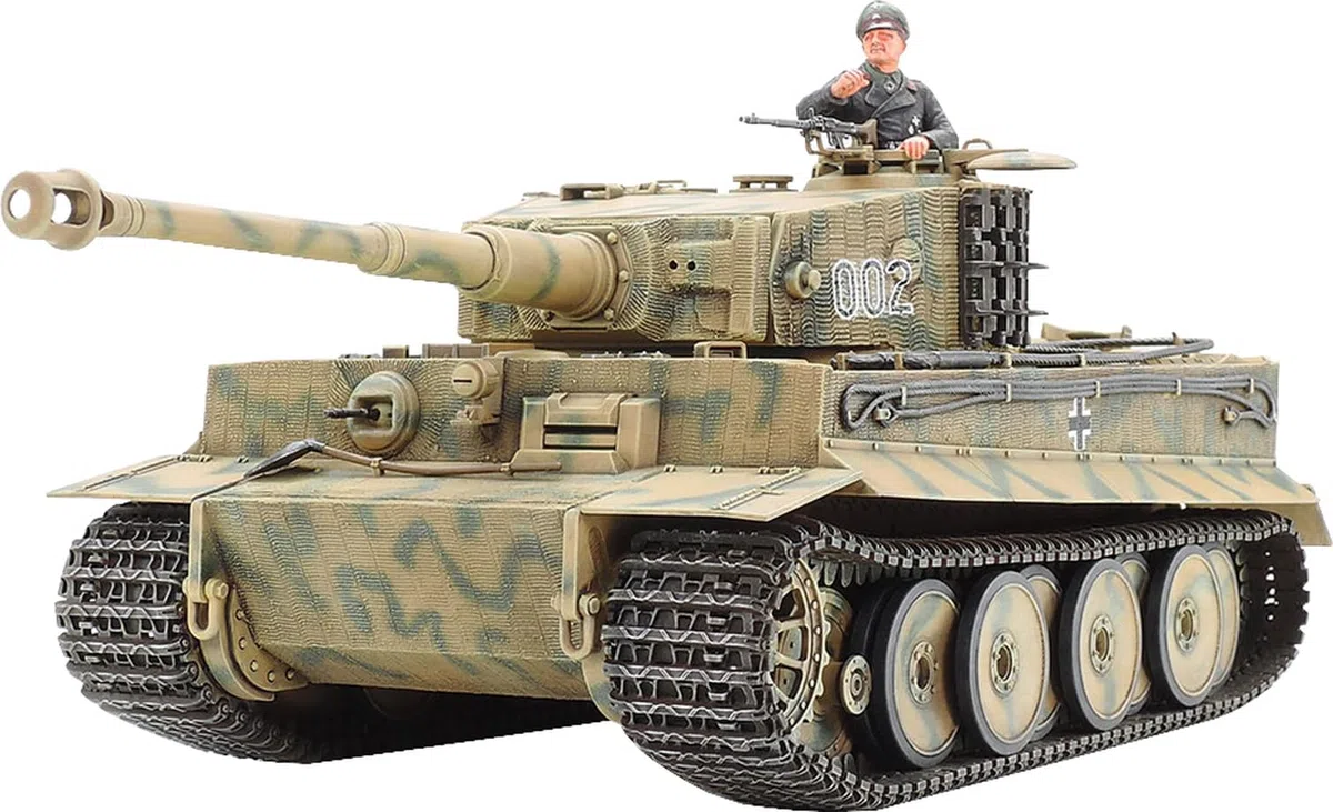 TAMIYA 300035194 - Carro armato 181 Tiger I Mid Production della seconda guerra mondiale G Fr (1) realizzato in scala 1:35
