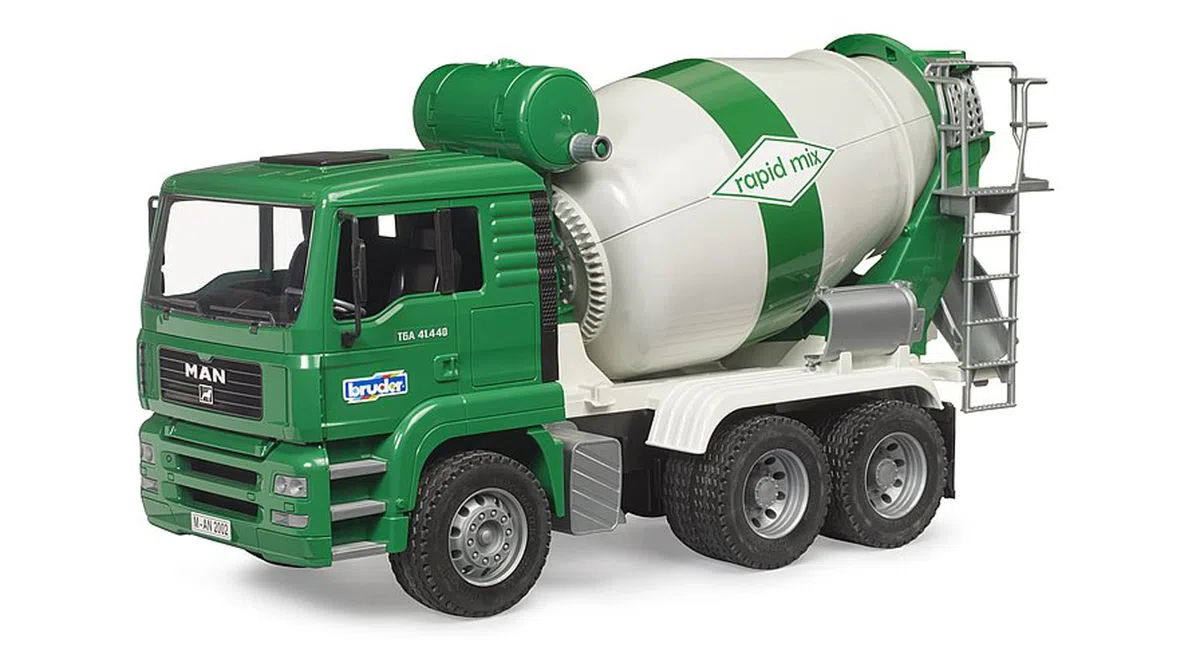 Mezzo cantiere Bruder Autobetoniera Tga