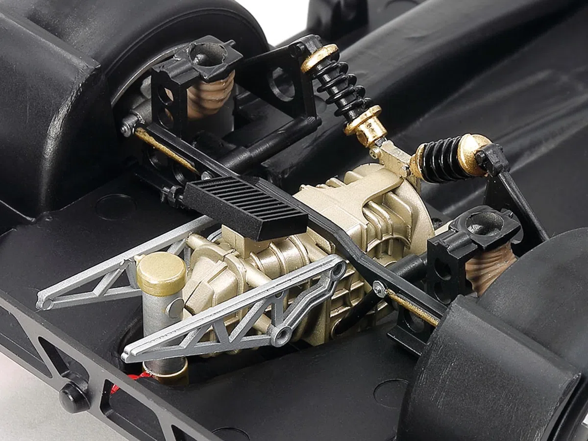 TAMIYA 24372 1:24 Porsche 962C Jägermeister – Kit di costruzione in plastica, hobby, artigianato, incollaggio, modellismo, modellismo in plastica