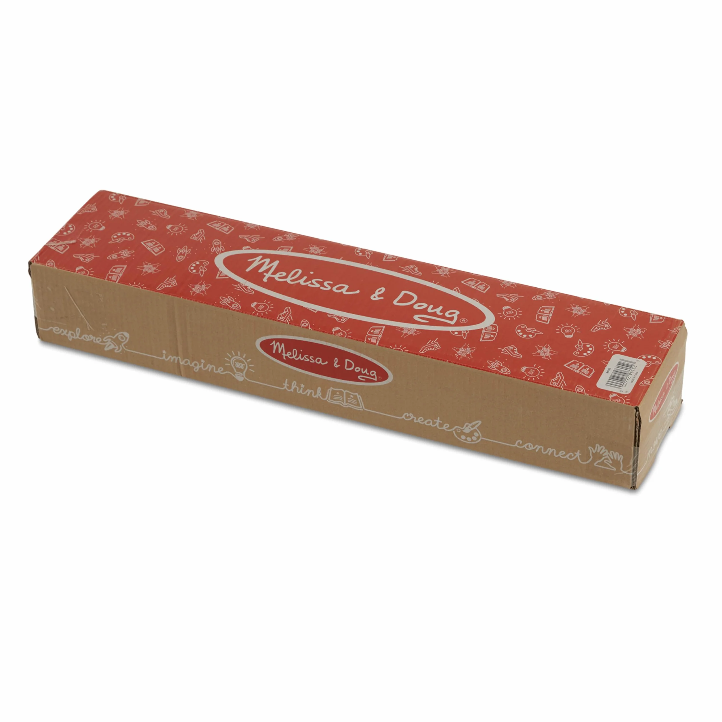 Melissa & Doug- Hop & Count Hopscotch Tappeto (imballaggio frustrato), Cuori, 96152