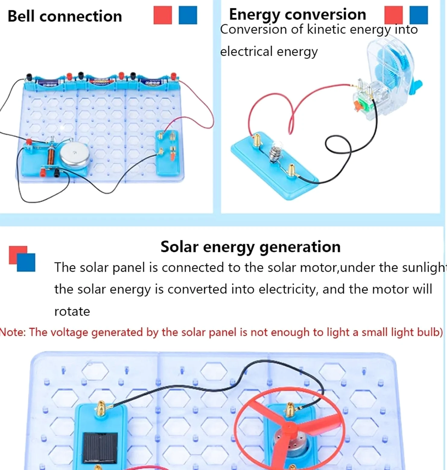 Kit Completo per Esperimenti di Elettromagnetismo E Fisica, Kit Didattico Completo sui Circuiti Elettrici Che Supporta Oltre 50 Tipi di Esperimenti di Laboratorio su Elettricità E