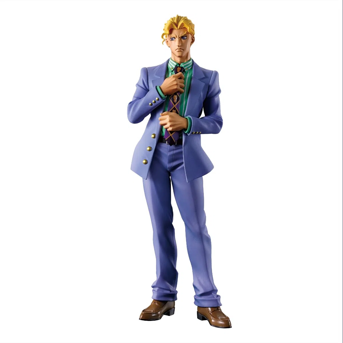 Banpresto Yoshikage Kira JoJo's Bizarre Adventure: Diamond Is Unbreakable - Mometria 22 cm - PZ30033P Multicolore - Figura da collezione - Ideale per gli appassionati di Anime