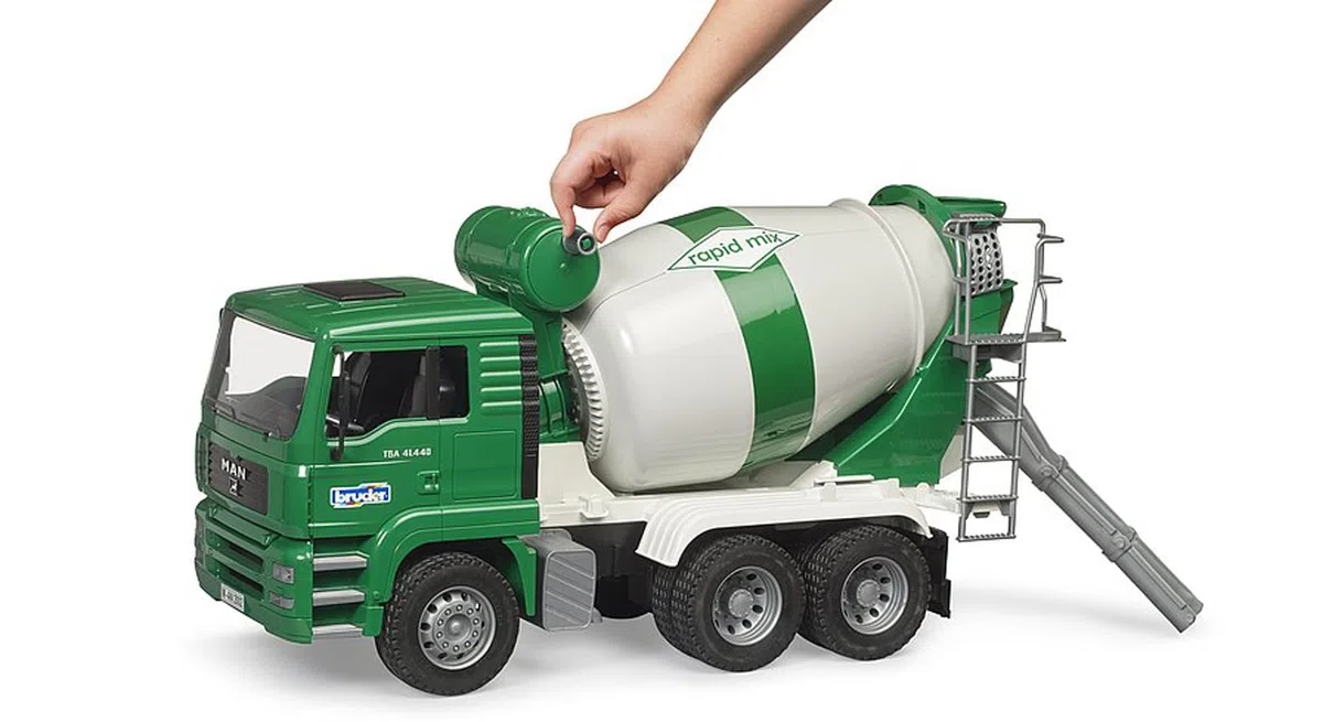 Mezzo cantiere Bruder Autobetoniera Tga