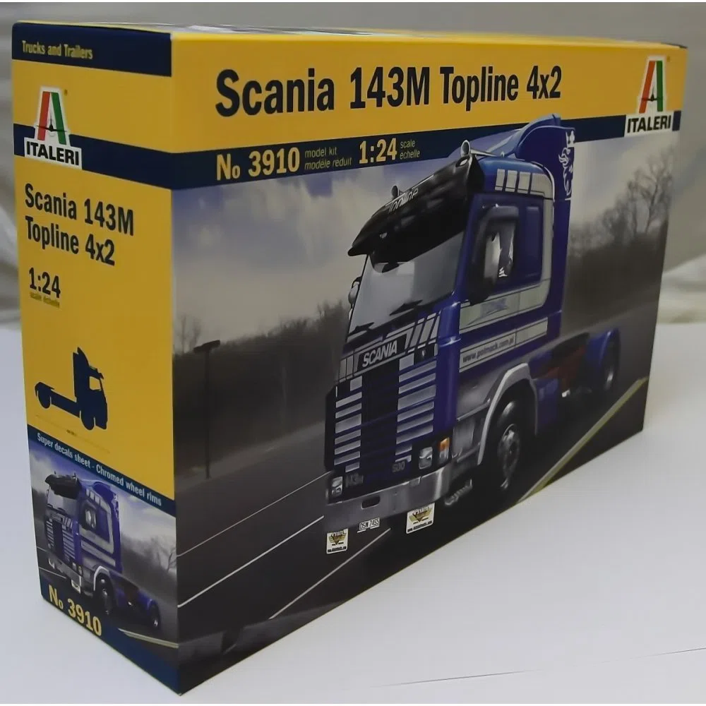 Italeri 3910 - Scania 143m Topline 4x2 Model Kit Scala 1:24