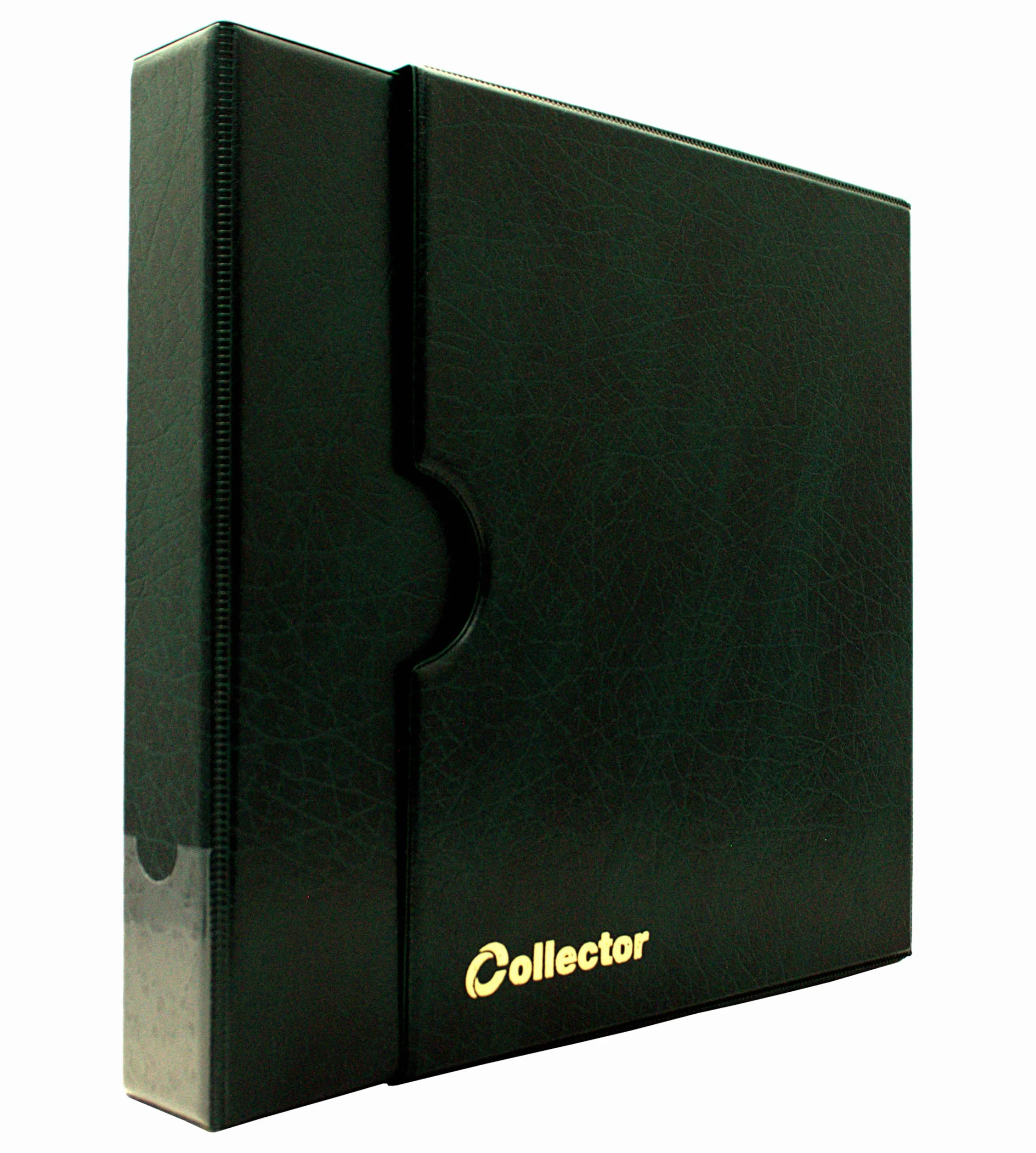 COLLECTOR - Banconote, Album in Custodia, Cartella, Libro per Banconote, con 15 Pagine E 15 DIVISORI – Alta capacità (Verde)