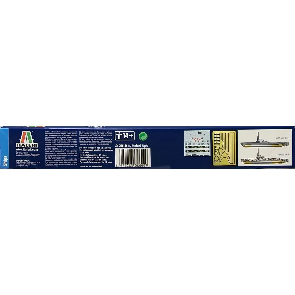 Italeri 5609 - U-Boot Biber Model Kit Scala 1:35