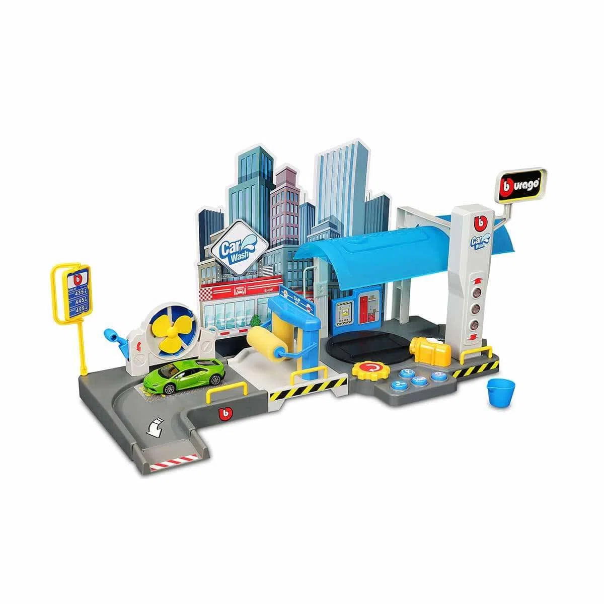 Burago Playset Car Wash, 1/43