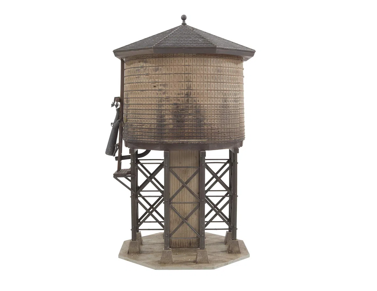 Walthers Cornerstone 933-3531 - Water Tower, Finto Legno, Costruzione