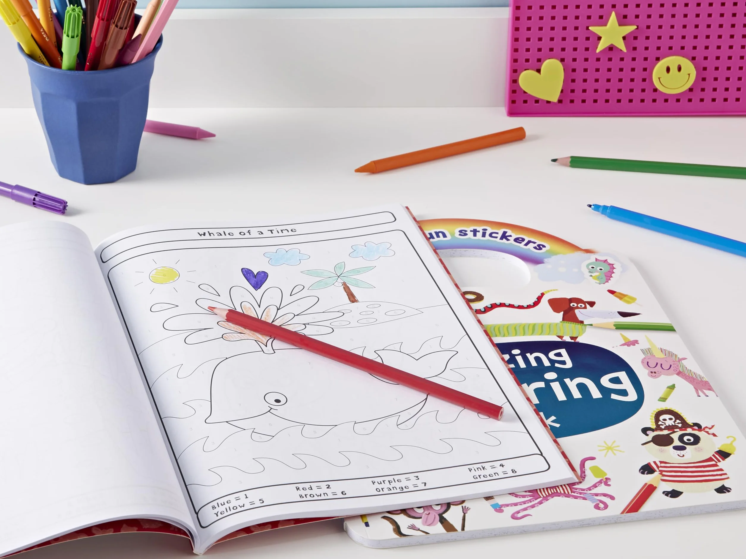 BIC Kids, Set Colori Bambini, Libri da Colorare, Matite Colorate, Pennarelli, Pastelli, Idea Regalo Bambini, 57 unità "esclusiva amazon"
