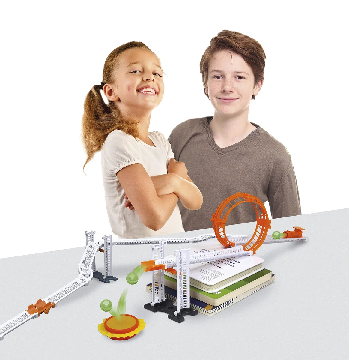 Clementoni - 19261 - Action & Reaction - Effetto Domino - Set Di Costruzioni, Pista Biglie Per Bambini, Marble Run, Gioco Scientifico 8 Anni, Set Espansione (Versione Italiana) - Made In Italy
