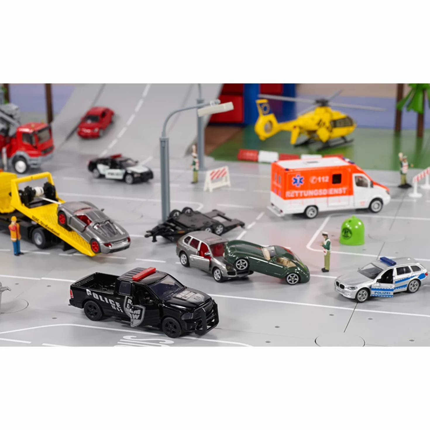 Siku 2539, Elicottero di soccorso, 1:55, Metallo,Plastica, Giallo, Rotori mobili