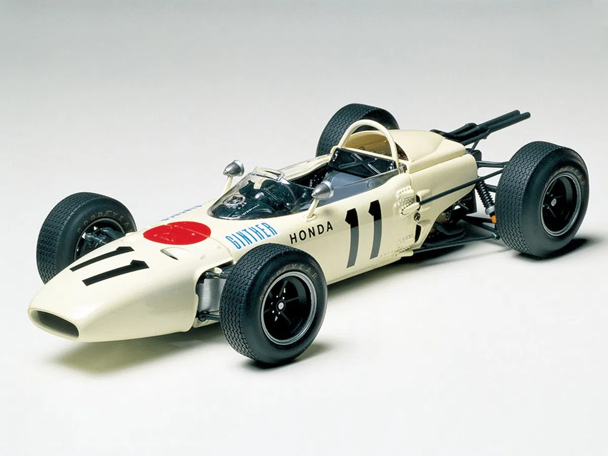 Tamiya 20043-000 300020043 Honda RA272 Kit modello auto 1:20 Fahrzeug 20043 RA272 replica fedele, costruzione, plastica, artigianato, hobby, assemblaggio, non verniciato, non verniciato, Mittel