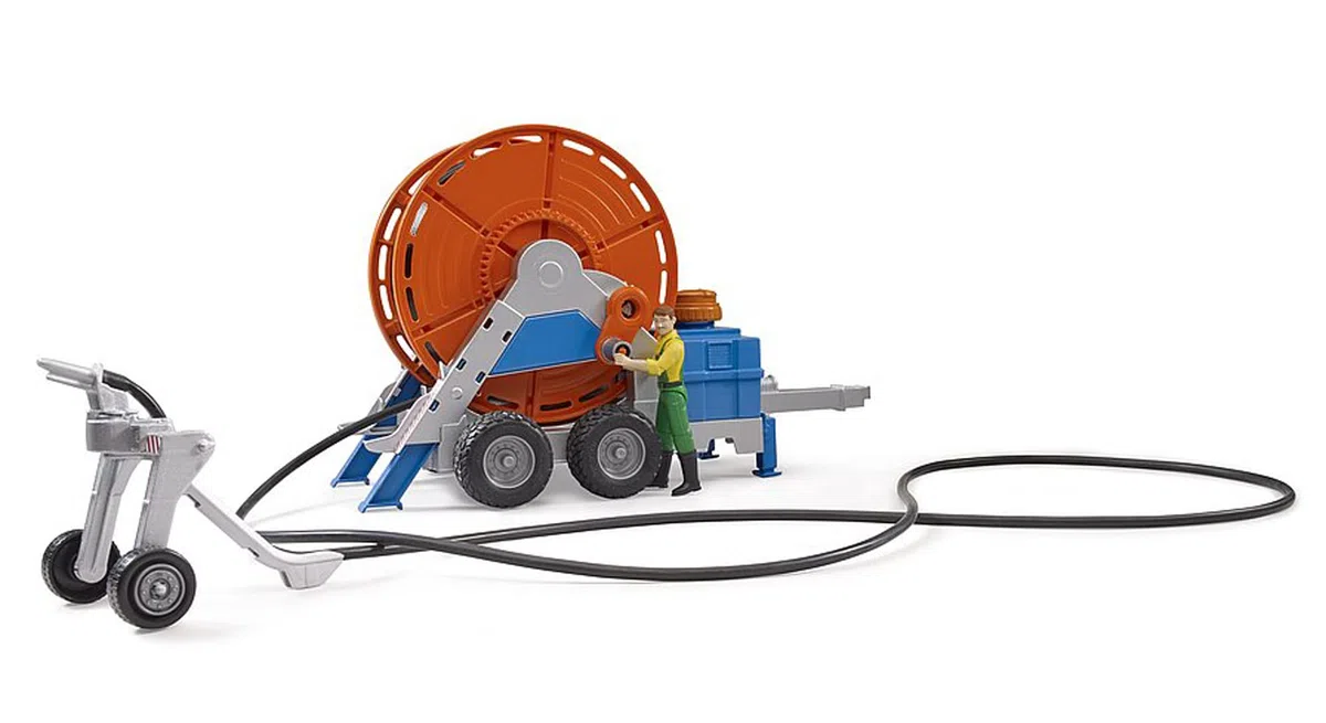 bruder 02034 - Rimorchio per irrigazione, Veicoli, Rimorchi, Agricoltura, Giocattoli da 4+ anni