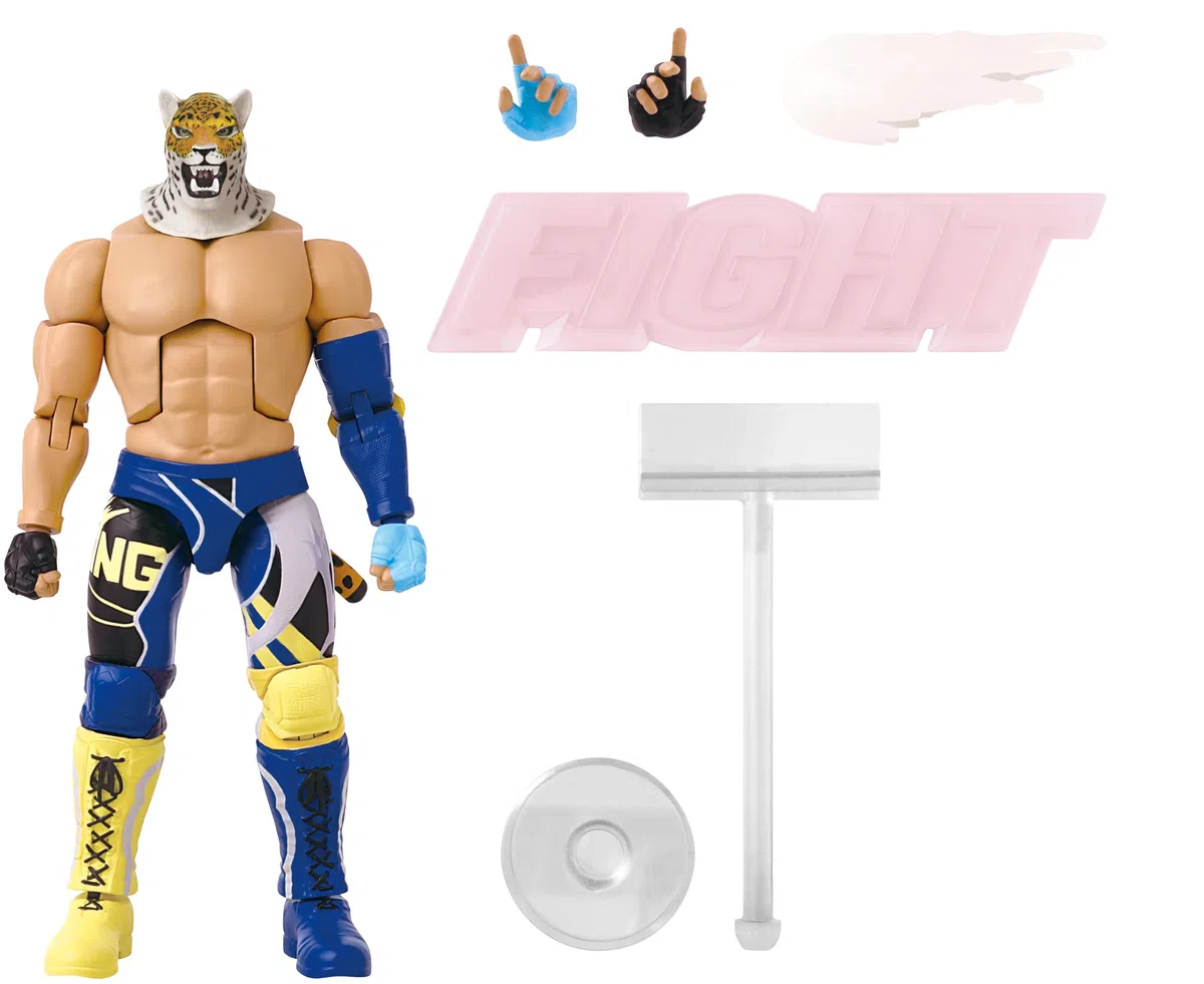 BANDAI - Tekken - Action figure 17 cm - King Game Dimensions - Licenza Ufficiale - Figura articolata King - 40674