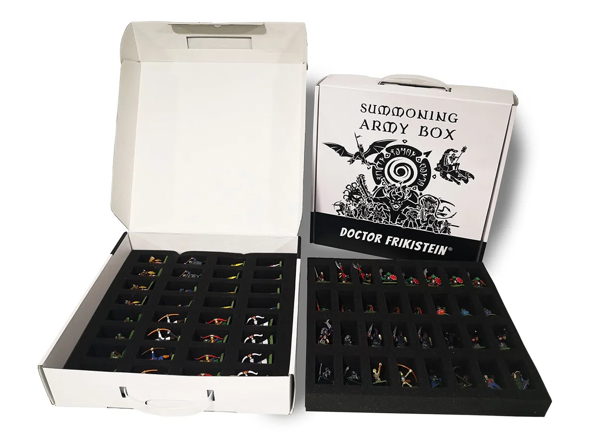 Summoning Army Box | Conserva, protegge e trasporta miniature di giochi o collezione